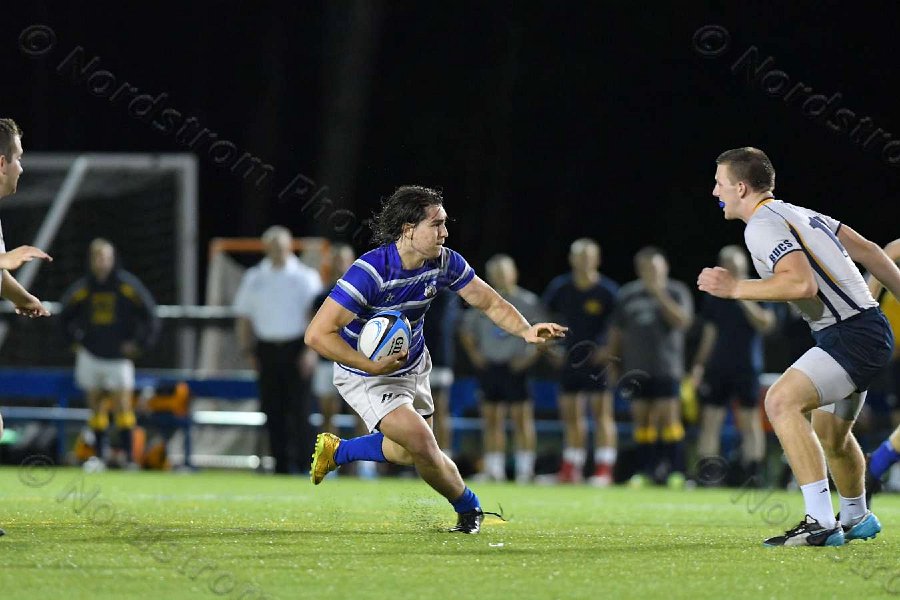 Wheaton Men\'s Rugby vs Mass Maritime.  Photo by Keith Nordstrom